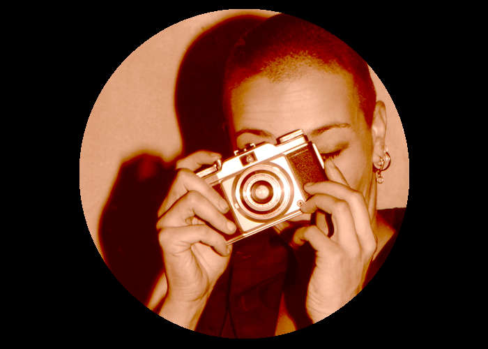 Portrait mit Kammera